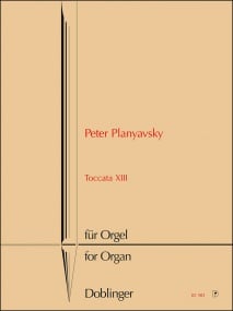 Planyavsky: Toccata XIII for Organ published by Doblinger